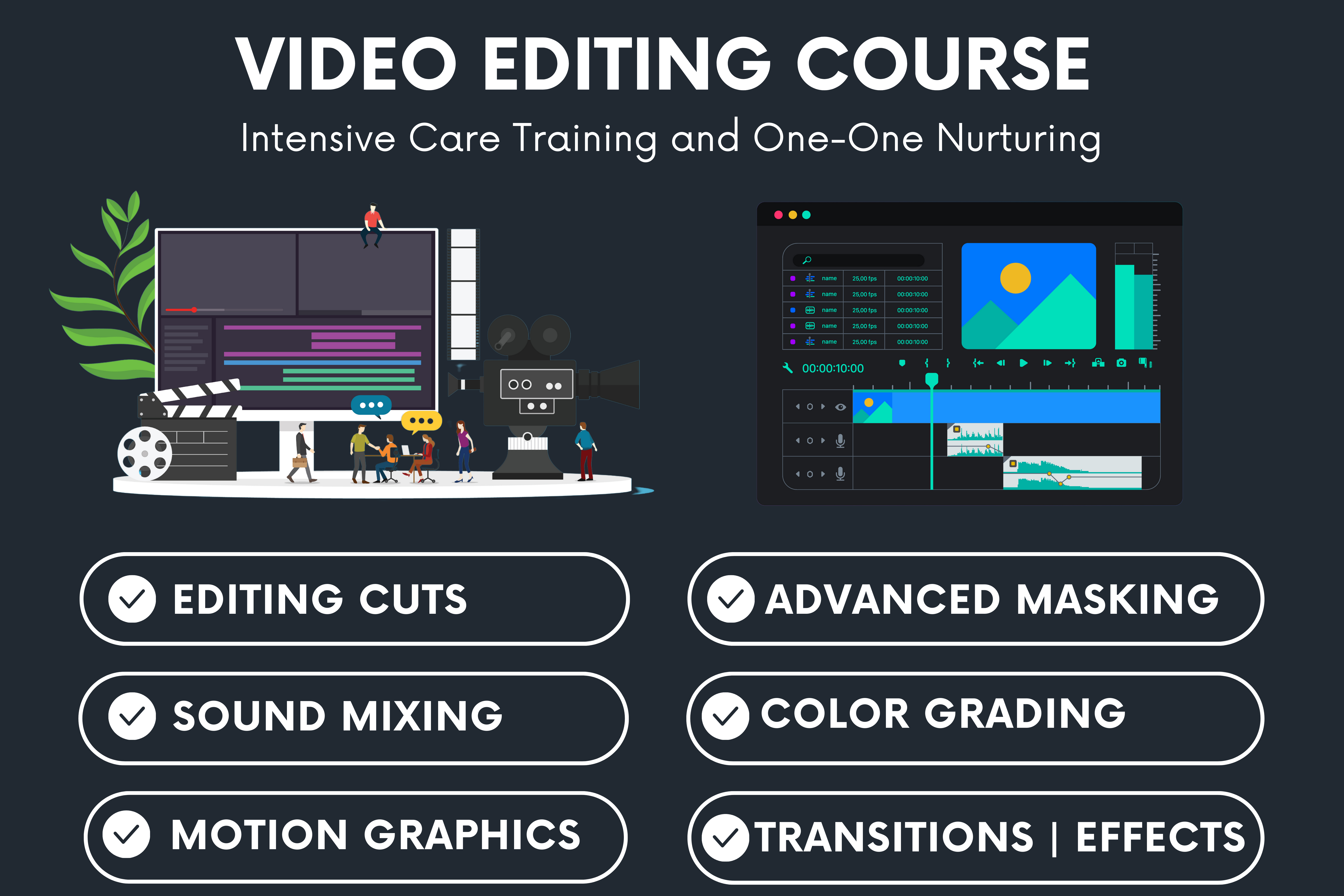 video editing course in vizag