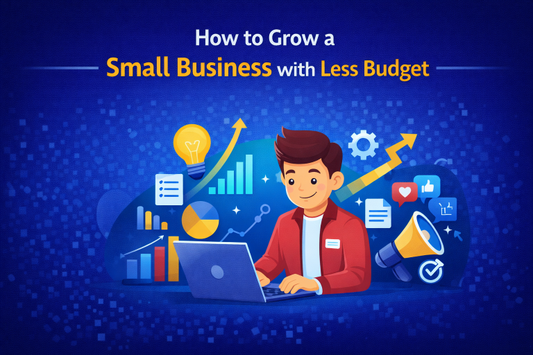 How to Grow a Small Business with Less Budget