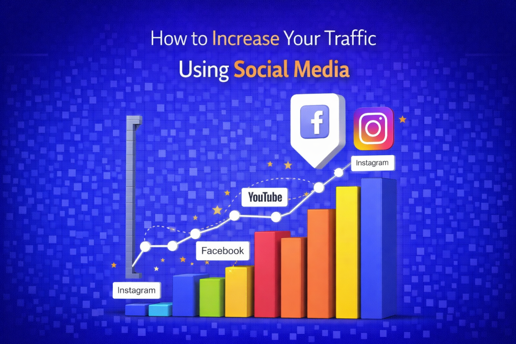 How to Increase Your Traffic Using Social Media