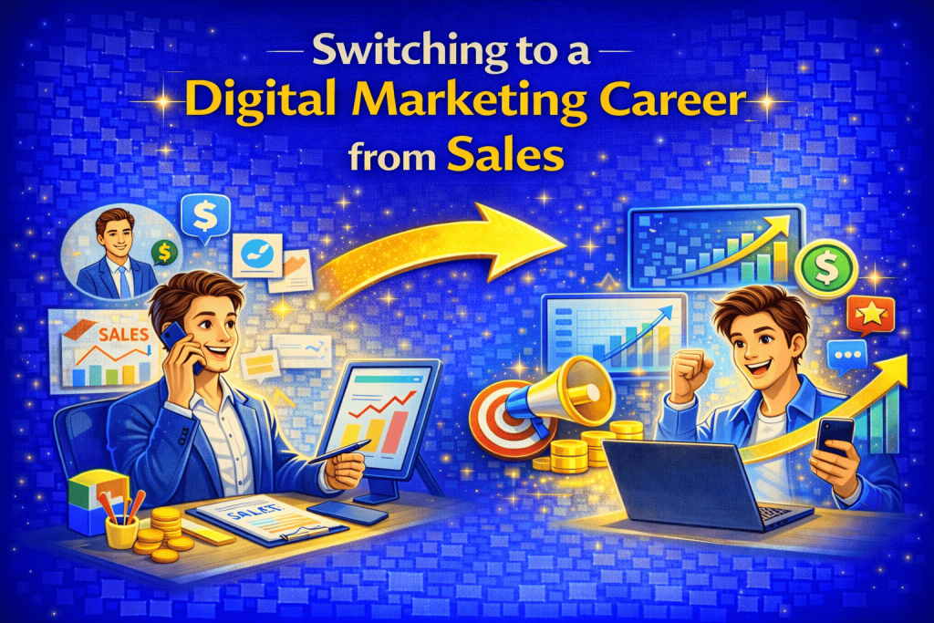 Switching to a Digital Marketing Career from Sales