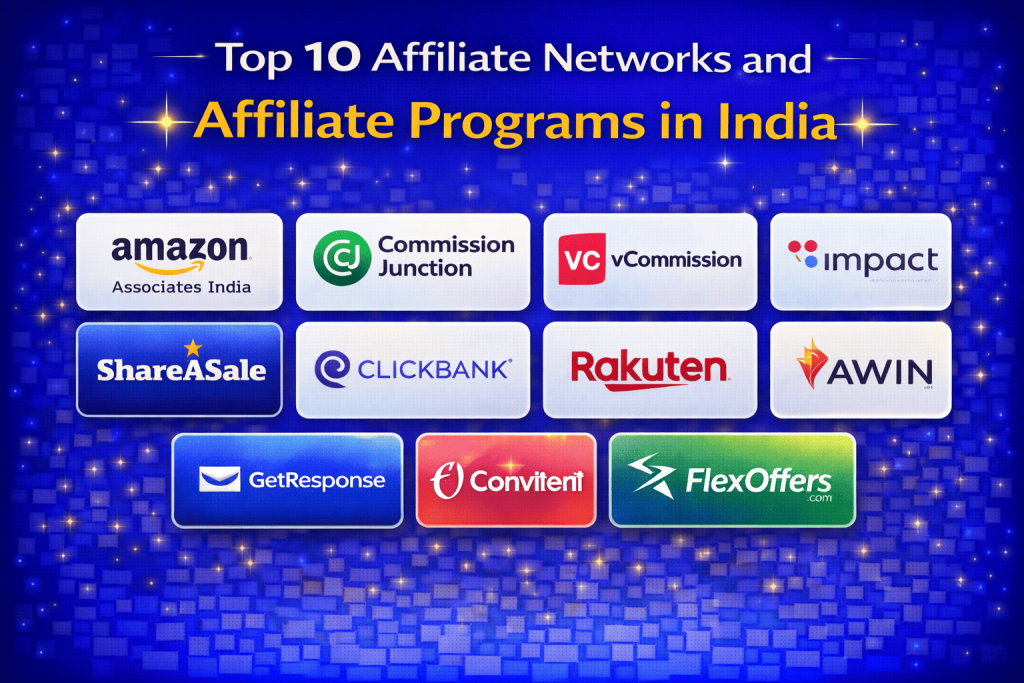Top 10 Affiliate Networks and Affiliate Programs in India