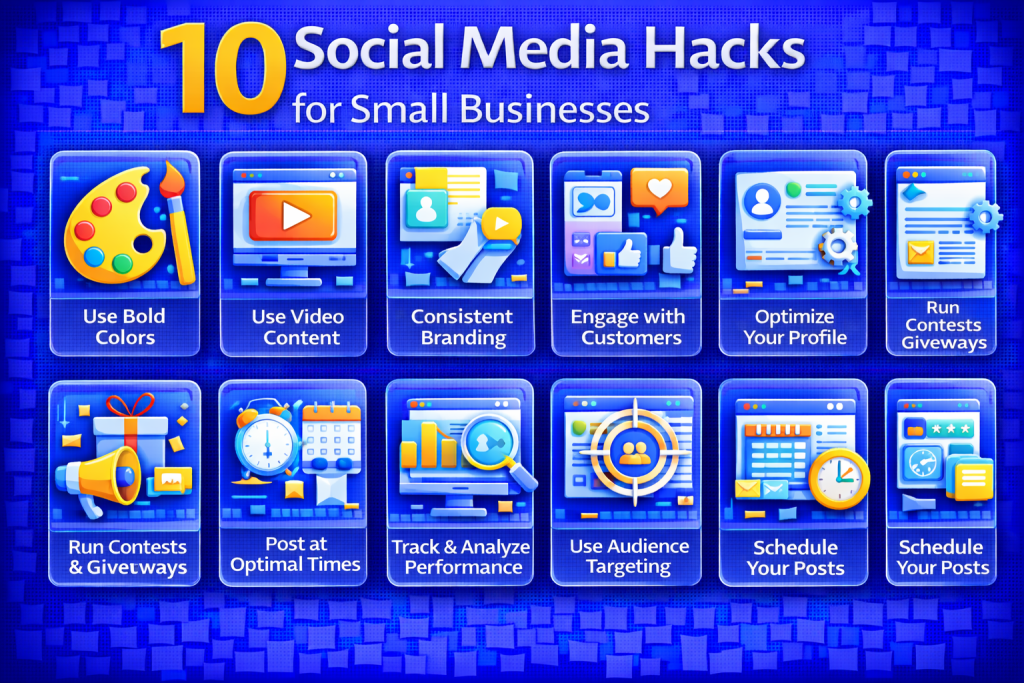 10 Social Media Hacks for Small Businesses