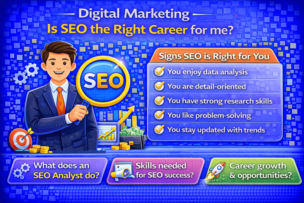 Digital Marketing - Is SEO the Right Career for me