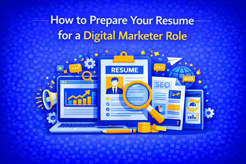 How to Prepare Your Resume for a Digital Marketer Role