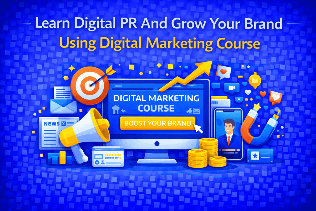 Learn Digital PR And Grow Your Brand Using Digital Marketing Course