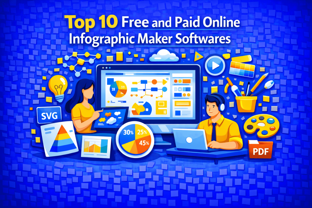 Top 10 Free and Paid Online Infographic Maker Softwares