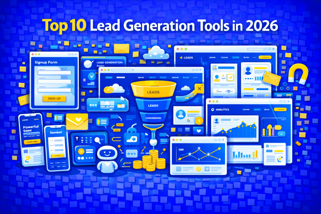 Top 10 Lead Generation Tools in the 2026