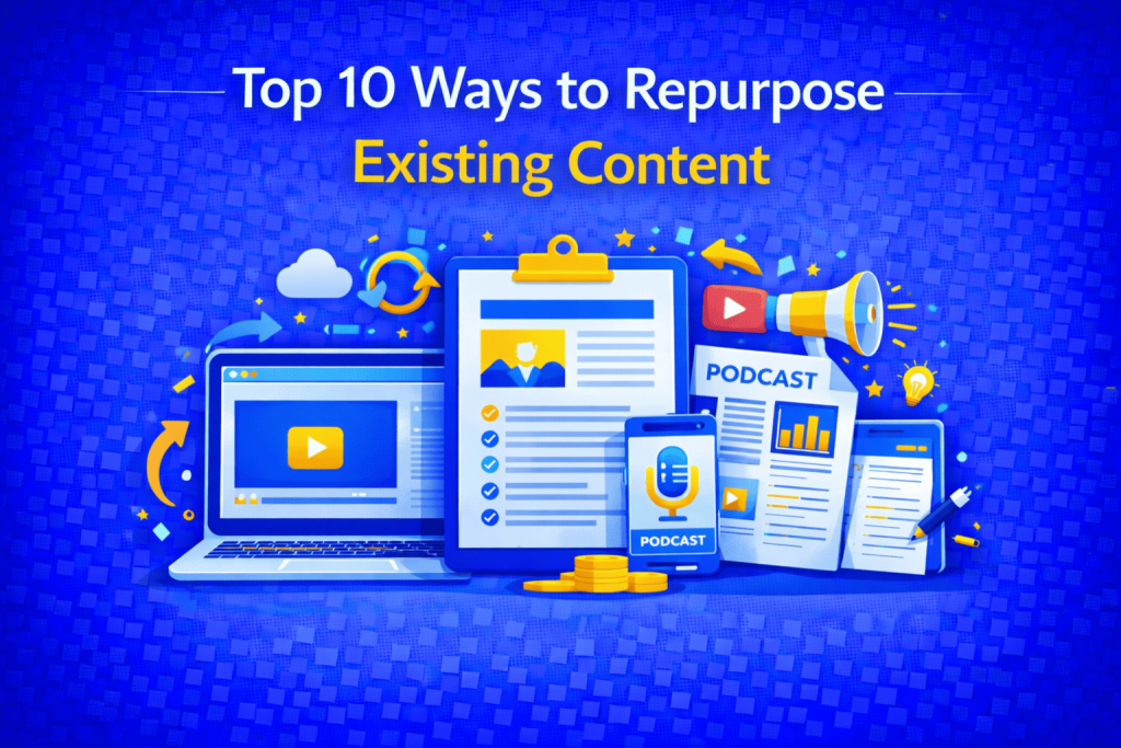 Top 10 Ways to Repurpose Existing Content